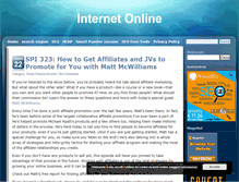 Tablet Screenshot of ininternetonline.com